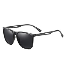 Load image into Gallery viewer, Square High Quality Titanium Sunglasses for Men Polarized Sunglasses With Mirror Gradient Glasses Titanium TR90 Frame Oculos De Sol gafas and UV400 Protection