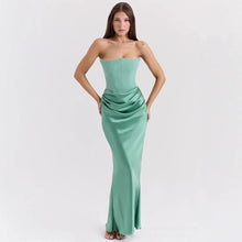 Load image into Gallery viewer, Slim Tube Top Long Dress Sexy Fashion Bandeau Backless Party Evening Dresses For Women Clothing