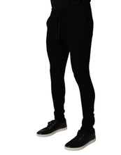 Load image into Gallery viewer, Dolce & Gabbana Black Cashmere Jogger Men Sweatpants Pants
