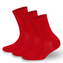 Load image into Gallery viewer, Women’s Bamboo Crew Socks 3-Pack