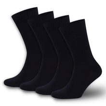 Load image into Gallery viewer, Men’s & Women’s Bamboo Diabetic Crew Socks 4-Pack