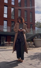 Load image into Gallery viewer, Premium Cashmere Wool Blend Coat in Camel Baby