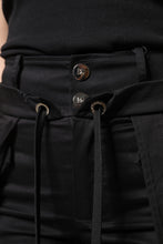 Load image into Gallery viewer, Dolce & Gabbana Black Cotton High Waist Cargo Pants