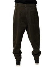 Load image into Gallery viewer, Dolce & Gabbana Dark Brown Cotton Jogger Cargo Pants