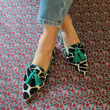 Load image into Gallery viewer, Cow Print Tassel Pumps Women | Casual Slip-On Style