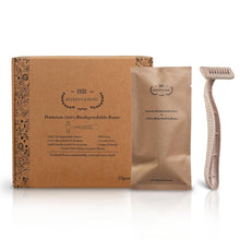 Load image into Gallery viewer, Eco-Friendly Disposable Razor – Sustainable Shaving Made Simple
