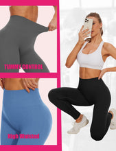 Load image into Gallery viewer, High-waisted seamless cropped leggings