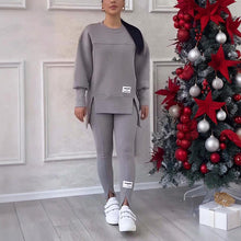 Load image into Gallery viewer, Women's Solid Color 2-Piece Set