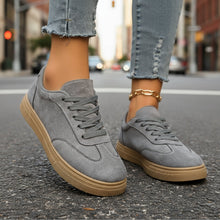 Load image into Gallery viewer, Women’s Round Toe Elegant Student Casual Lace-Up Shoes