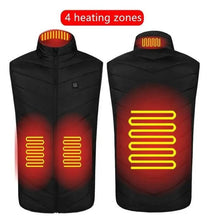 Load image into Gallery viewer, Heated Vest Washable Usb Charging Electric Winter Clothes