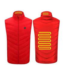 Load image into Gallery viewer, Heated Vest Washable Usb Charging Electric Winter Clothes