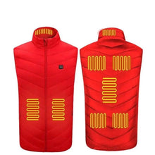 Load image into Gallery viewer, Heated Vest Washable Usb Charging Electric Winter Clothes