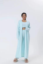 Load image into Gallery viewer, Women's 3-Piece Cozy Lounge Set - Pajama Set with Cardigan