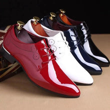 Load image into Gallery viewer, Men's Business Casual Leather Dress Shoes