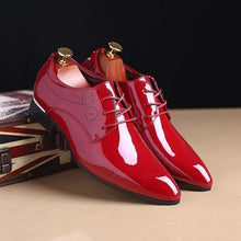 Load image into Gallery viewer, Men's Business Casual Leather Dress Shoes