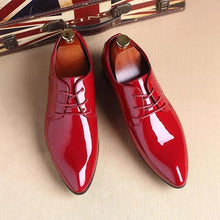 Load image into Gallery viewer, Men's Business Casual Leather Dress Shoes