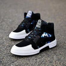 Load image into Gallery viewer, Camouflage High-Top Lace-Up Shoe