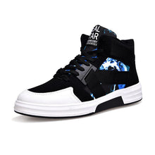 Load image into Gallery viewer, Camouflage High-Top Lace-Up Shoe