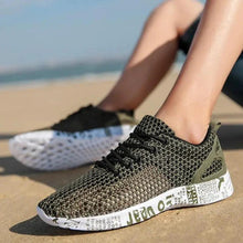 Load image into Gallery viewer, Casual Men's Shoes Breathable Sneakers Match Hollow Lace Board Shoes