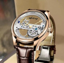 Load image into Gallery viewer, Automatic Mechanical Watch Creative Hollow Male Watch Generation Silicone Band Watch