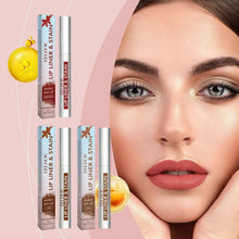 Load image into Gallery viewer, Peeling Lip Gloss Waterproof Lip Liner Stain Tattoo Long Lasting Makeup Peel Off Tattoo Lipgloss Hydrating Matte Lip Peel Off Lipliner Cosmetics