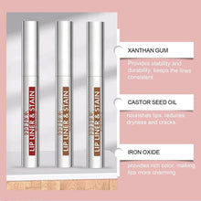 Load image into Gallery viewer, Peeling Lip Gloss Waterproof Lip Liner Stain Tattoo Long Lasting Makeup Peel Off Tattoo Lipgloss Hydrating Matte Lip Peel Off Lipliner Cosmetics