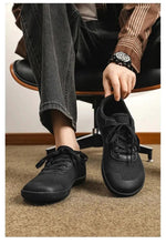 Load image into Gallery viewer, MANDOTOS Breathable Wide Toe Mesh Running Shoes for Men with Lightweight Responsive Sole