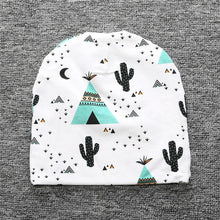 Load image into Gallery viewer, Cute Cotton Baby Hats for Infants and Toddlers