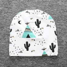Load image into Gallery viewer, Cute Cotton Baby Hats for Infants and Toddlers