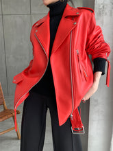 Load image into Gallery viewer, Stylish Women's Sheepskin Jacket - Must-Have!