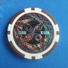 Load image into Gallery viewer, ABS Plastic High-End Two-Color Chips Poker Baccarat Game Coins