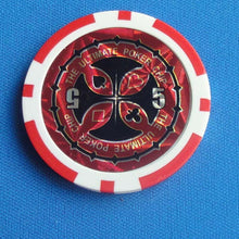 Load image into Gallery viewer, ABS Plastic High-End Two-Color Chips Poker Baccarat Game Coins