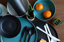 Load image into Gallery viewer, Mainstays 28-Piece Eco-Friendly Recycled Plastic Dinnerware Set