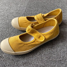 Load image into Gallery viewer, Women's Ethnic Style Slip-On Loafers – Cotton Flat Casual Shoes
