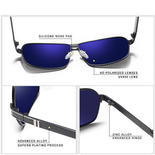 Load image into Gallery viewer, Luxury Men Business Classic Sunglasses High Quality Metal Frame and Polarized Glasses on Sunglasses With UV400 Protection