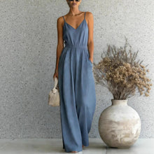 Load image into Gallery viewer, Women's Sleeveless Wide-Leg Jumpsuit – 5 Colors S–3XL
