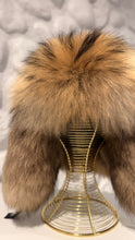 Load image into Gallery viewer, Genuine Raccoon Leather Hat Unisex