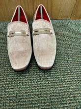 Load image into Gallery viewer, After Midnite Salmon/Pink Smoking Slip-on Red Bottom Prom Dress Shoes Style: 6979