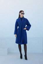 Load image into Gallery viewer, Classic Wraparound Cashmere Blend Overcoat