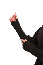 Load image into Gallery viewer, Miru Cashmere Wool Blend Overcoat in Black
