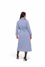 Load image into Gallery viewer, Jackie Trench Coat in Sky Blue