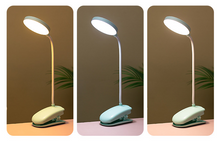 Load image into Gallery viewer, Bright LED Table Lamp Study Desk Reading Book Lamp Eye-care Bedside Bedroom Battery Desk Light For Student Office LED Stand Decorative Table Lamp Cute Study Lamps for Bedroom Décor
