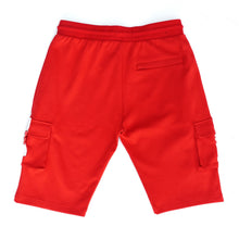 Load image into Gallery viewer, M670 Tech Fleece cargo Shorts - Red