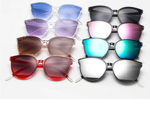 Load image into Gallery viewer, New 2020 Luxury Fashion Sunglasses Women Vintage Metal Eyeglasses With Mirror Classic Vintage Oculos De Sol Feminino And UV400 Protection