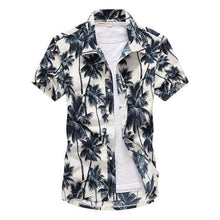 Load image into Gallery viewer, Aloha Shirts Short-sleeved Fashion Chemise Homme Blouse