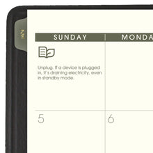 Load image into Gallery viewer, AT-A-GLANCE 2025 Recycled Monthly Planner – Black, Large 9" x 11"