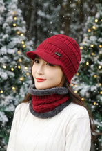 Load image into Gallery viewer, Fleece-Lined Thickened Winter Knit Beanie – Warm Dome Cap