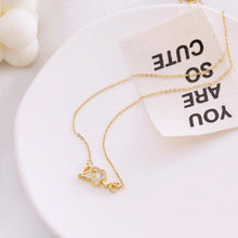 Load image into Gallery viewer, Valentines Day Gift New Titanium Steel Necklace Fashion New Love Smart Necklace Female Clavicle Chain Fashion Jewelry Woman