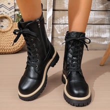 Load image into Gallery viewer, Women’s Solid Color Low Heel Mid Boots — Stylish Everyday Mid Boots