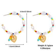 Load image into Gallery viewer, Gold-plated Pearl Necklace with Inlaid Pearls - Multi-row Women's Suit